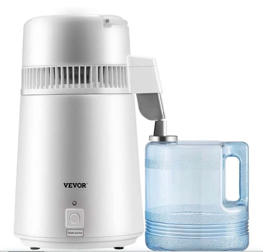 VEVOR 1.1 Gal 750W Countertop Water Distiller Machine